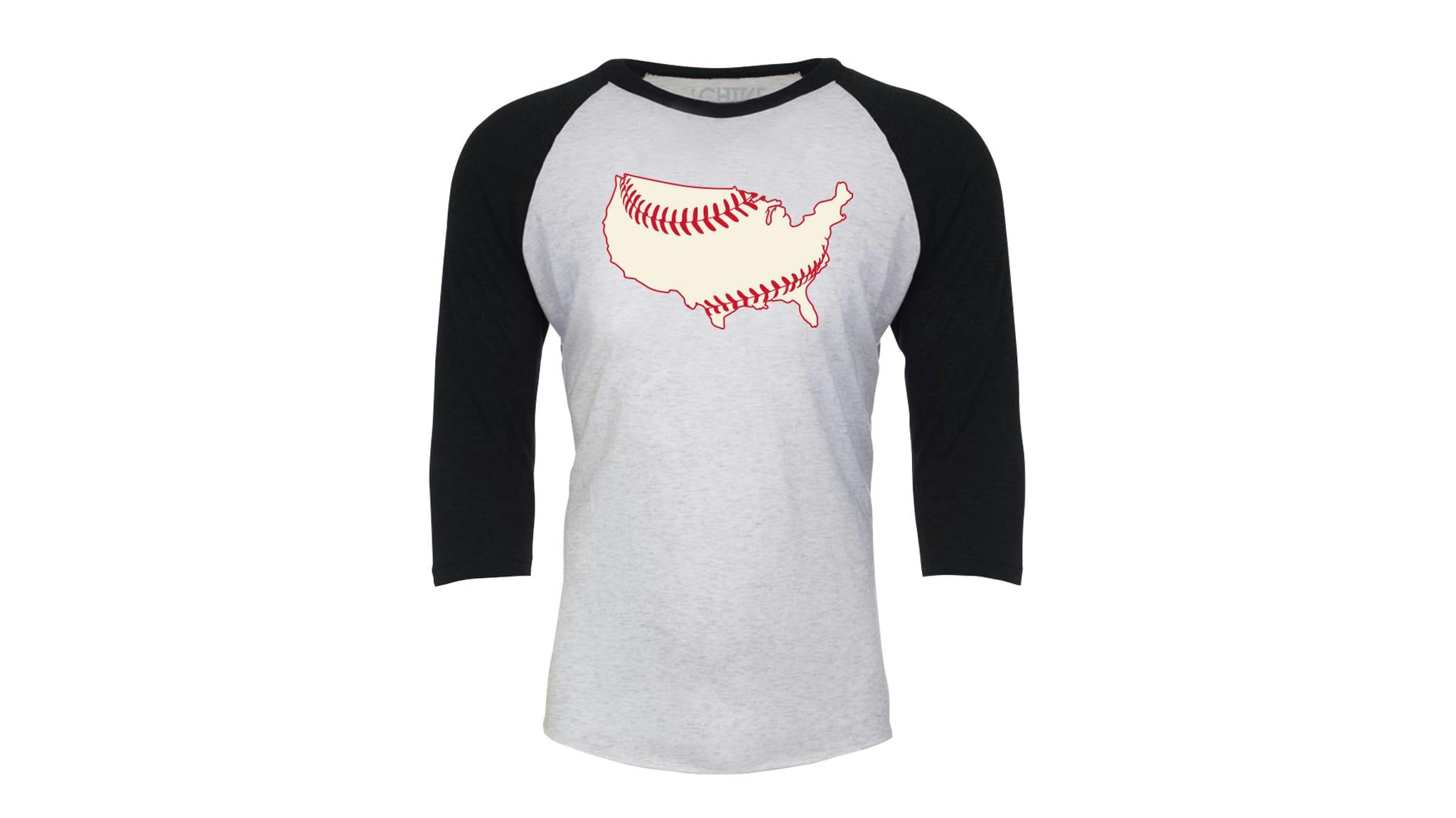 I Love Baseball Raglan Tee
